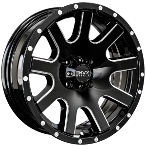 Envy Wheels – ET-3T – Black – 12″x4″ -3mm – Summer Wheels – 333TBM-TR1241017173